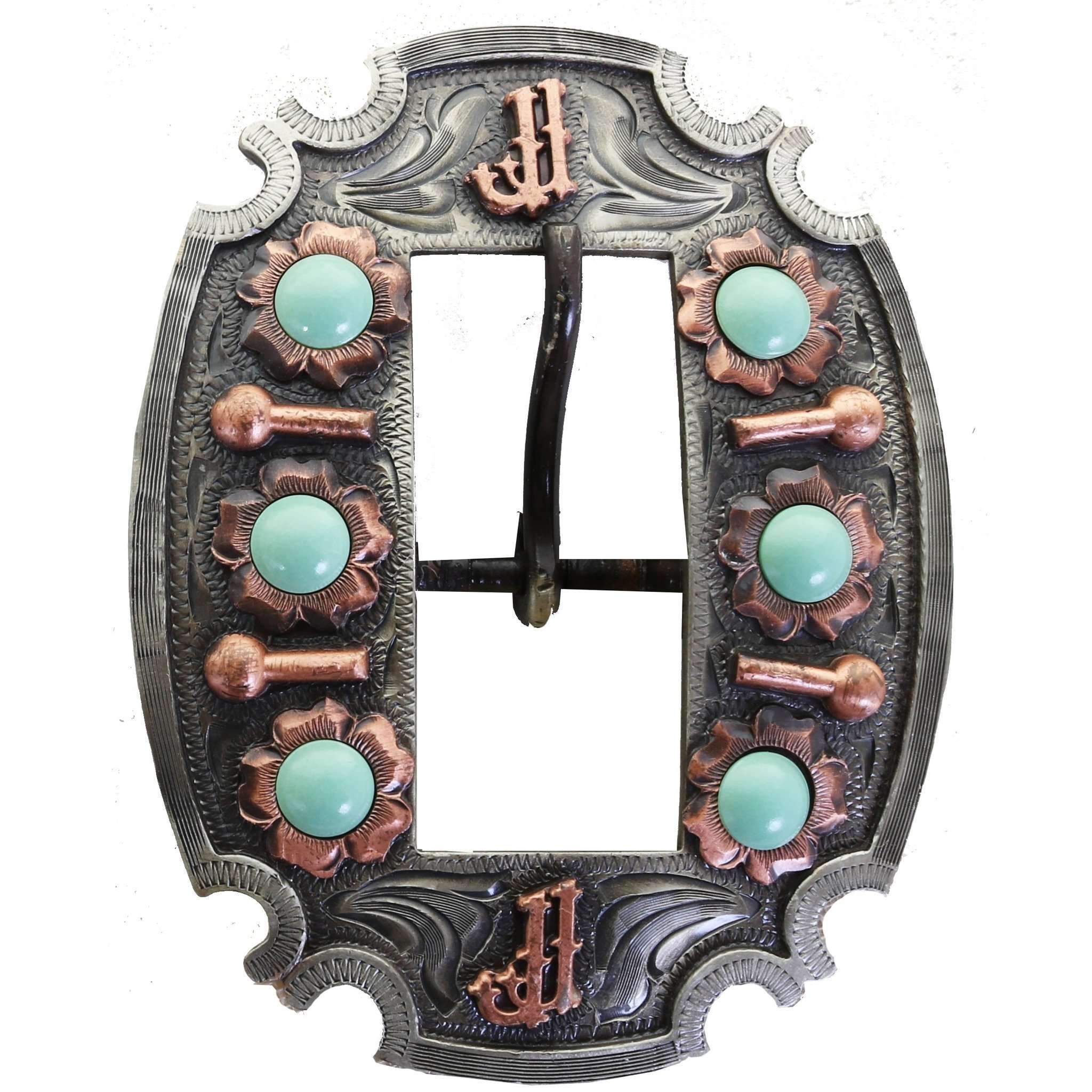 TB-FGJJ Double J Tack Buckle - Double J Saddlery