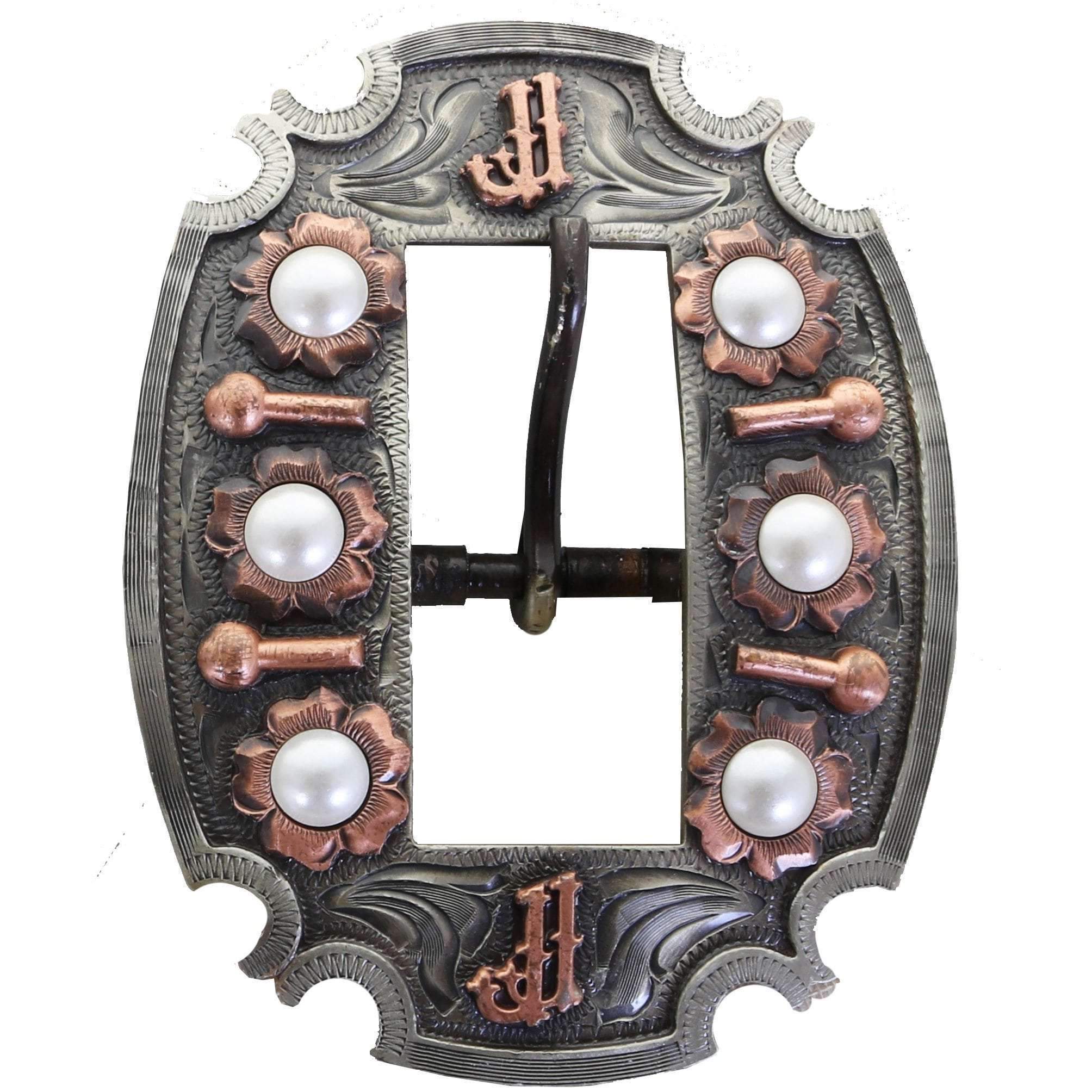 TB-FGJJ Double J Tack Buckle - Double J Saddlery