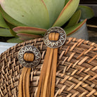 VE23 - Vestige Buckskin Bandit Tassel Earrings - Double J Saddlery