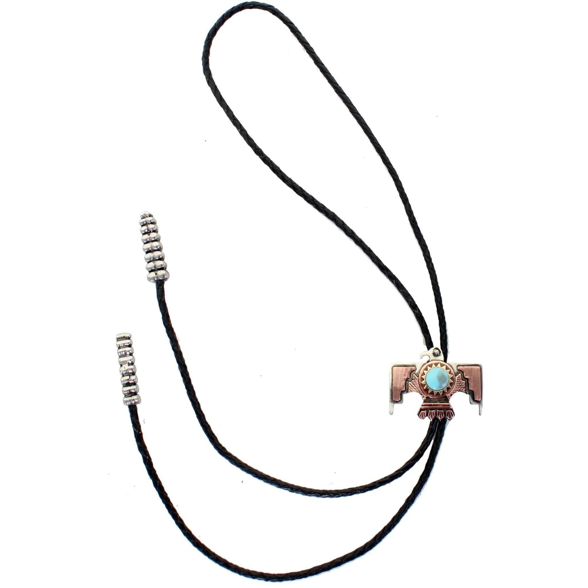 VN22 - Vestige Bolo Necklace with Thunderbird - Double J Saddlery