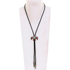 VN22 - Vestige Bolo Necklace with Thunderbird - Double J Saddlery