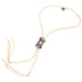 VN30 - Vestige White Elk Skin Necklace - Double J Saddlery