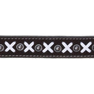 White X Buckstitch with Dots - Double J Saddlery